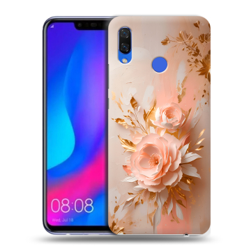 Пластиковый чехол на Huawei Nova 3 с принтом женский