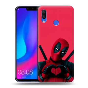 Пластиковый чехол на Huawei Nova 3 с принтом Дедпул Deadpool Пластиковый чехол на Huawei Nova 3 с принтом Дедпул Deadpool