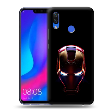 Пластиковый чехол на Huawei Nova 3 с принтом IronMan Железный человек