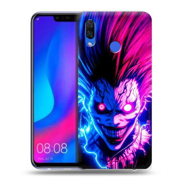 Пластиковый чехол на Huawei Nova 3 с принтом Death note Тетрадь смерти