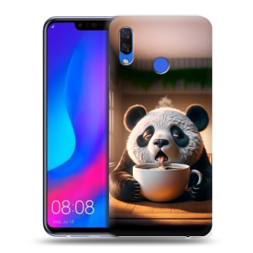 Пластиковый чехол на Huawei Nova 3 с принтом смешная панда Пластиковый чехол на Huawei Nova 3 с принтом смешная панда