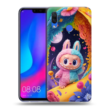 Пластиковый чехол на Huawei Nova 3 с принтом Labubu Лабубу Пластиковый чехол на Huawei Nova 3 с принтом Labubu Лабубу