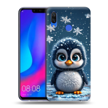Пластиковый чехол на Huawei Nova 3 с принтом Новый год