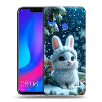 Пластиковый чехол на Huawei Nova 3 с принтом Новый год