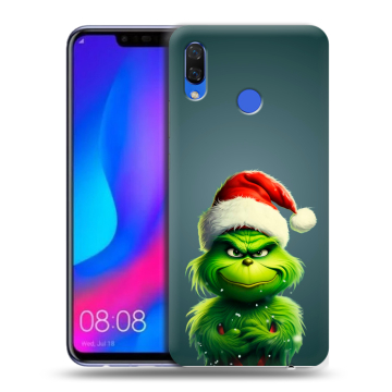 Пластиковый чехол на Huawei Nova 3 с принтом Новый год