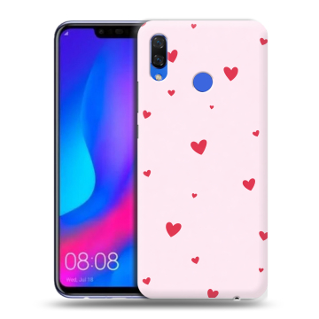 Пластиковый чехол на Huawei Nova 3 с принтом для девочек