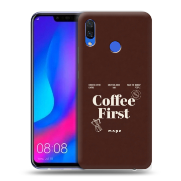 Пластиковый чехол на Huawei Nova 3 с принтом женский Пластиковый чехол на Huawei Nova 3 с принтом женский
