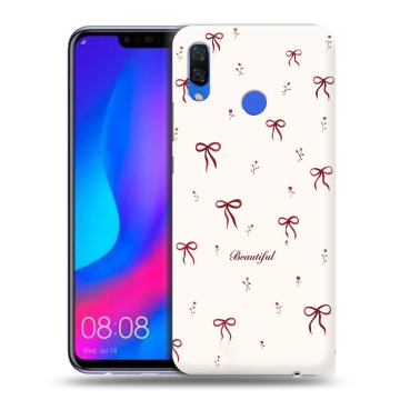 Пластиковый чехол на Huawei Nova 3 с принтом для девочек