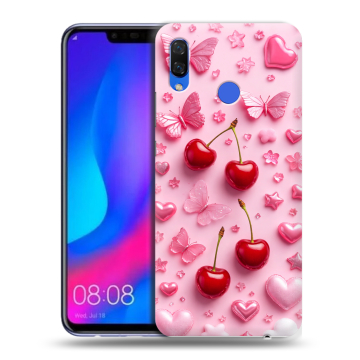 Пластиковый чехол на Huawei Nova 3 с принтом для девочек