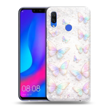Пластиковый чехол на Huawei Nova 3 с принтом женский Пластиковый чехол на Huawei Nova 3 с принтом женский