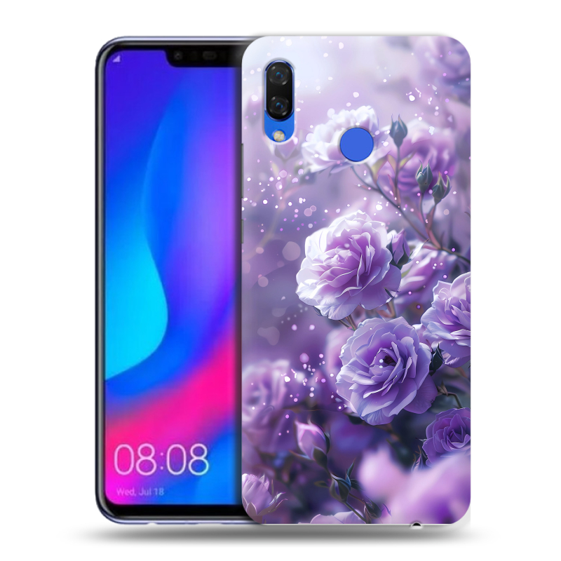 Пластиковый чехол на Huawei Nova 3 с принтом Розы цветы Пластиковый чехол на Huawei Nova 3 с принтом Розы цветы