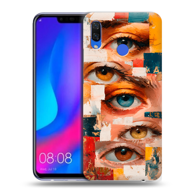 Пластиковый чехол на Huawei Nova 3 с принтом Модный принт Пластиковый чехол на Huawei Nova 3 с принтом Модный принт