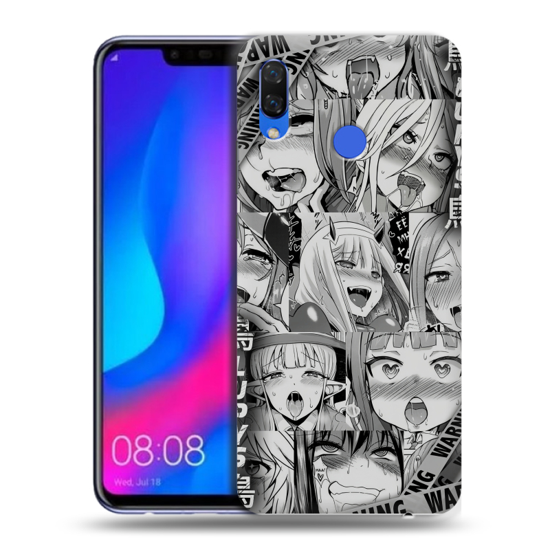 Пластиковый чехол на Huawei Nova 3 с принтом Ahegao Ахегао Аниме Пластиковый чехол на Huawei Nova 3 с принтом Ahegao Ахегао Аниме