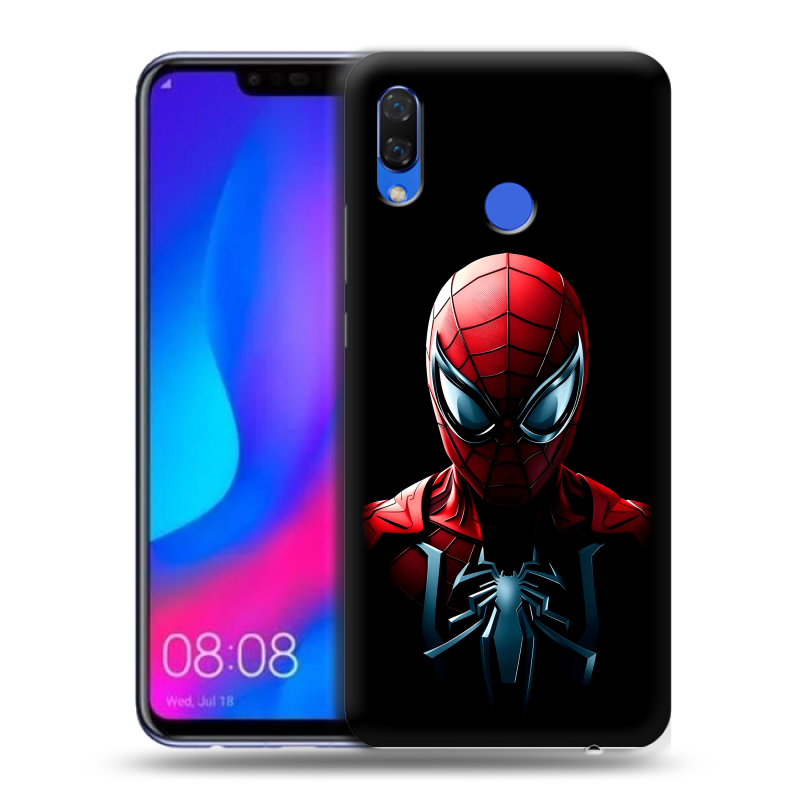 Пластиковый чехол на Huawei Nova 3 с принтом Spiderman Человек паук Пластиковый чехол на Huawei Nova 3 с принтом Spiderman Человек паук