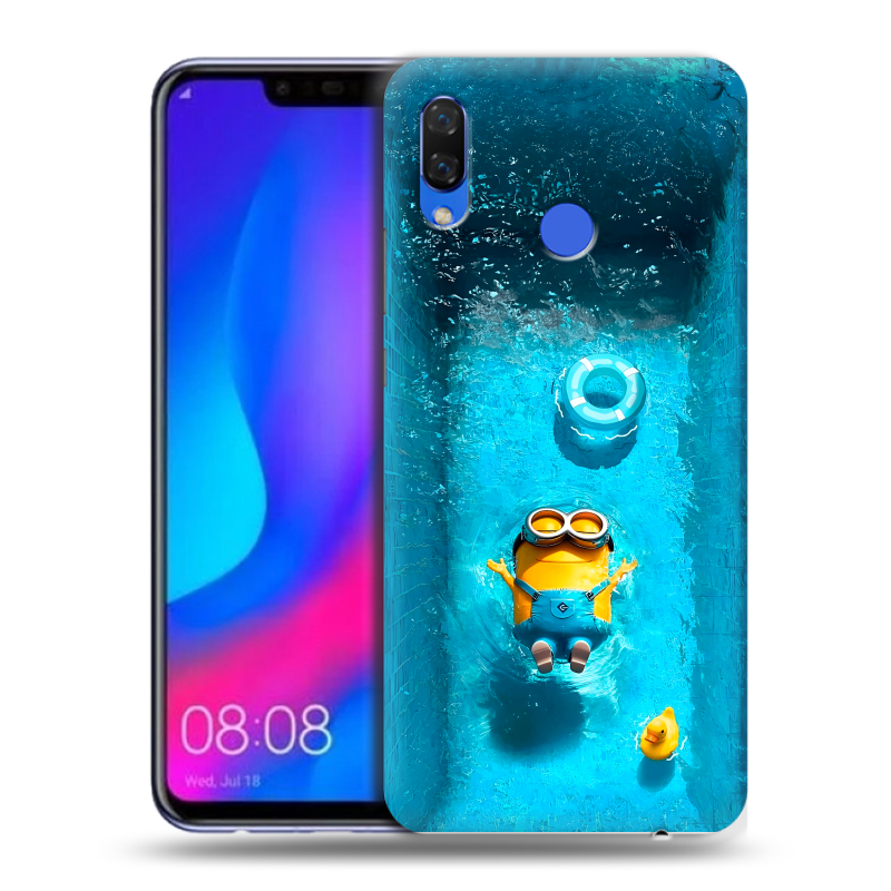 Пластиковый чехол на Huawei Nova 3 с принтом Миньоны Пластиковый чехол на Huawei Nova 3 с принтом Миньоны