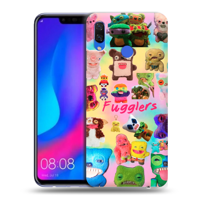 Пластиковый чехол на Huawei Nova 3 с принтом Флагер Fuggler Пластиковый чехол на Huawei Nova 3 с принтом Флагер Fuggler