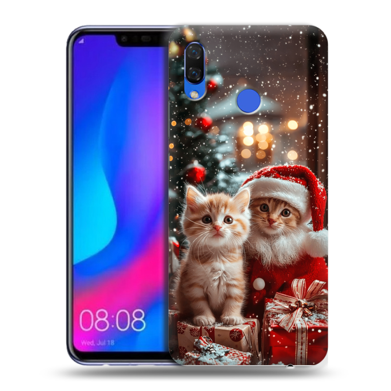 Пластиковый чехол на Huawei Nova 3 с принтом Новый год Пластиковый чехол на Huawei Nova 3 с принтом Новый год