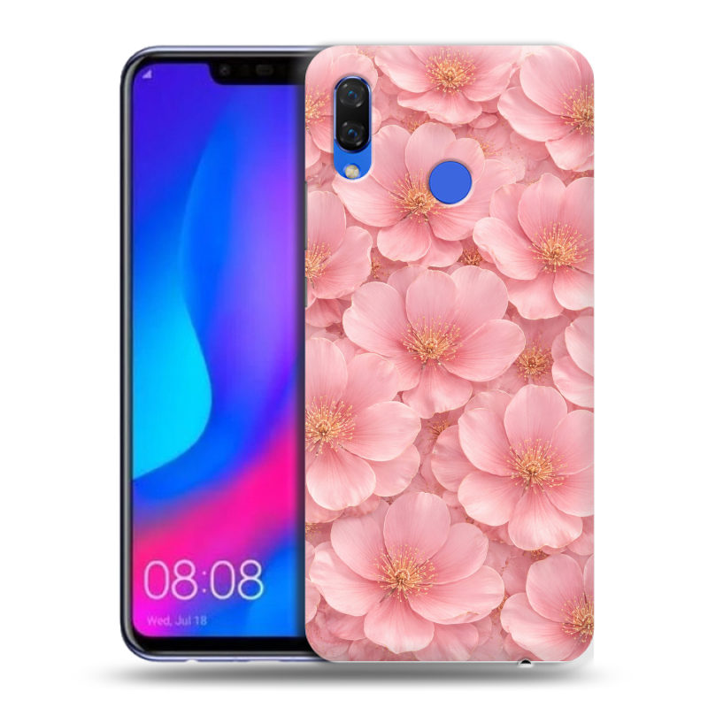 Пластиковый чехол на Huawei Nova 3 с принтом женский Пластиковый чехол на Huawei Nova 3 с принтом женский