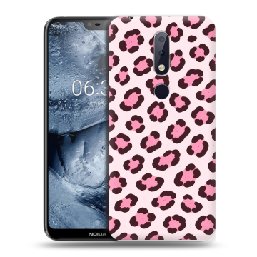 Силиконовый чехол на Nokia 6.1 Plus с принтом для девочек