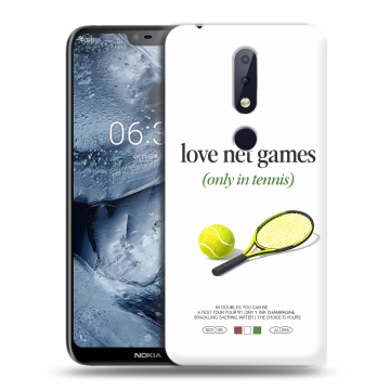 Силиконовый чехол на Nokia 6.1 Plus с принтом для девочек Силиконовый чехол на Nokia 6.1 Plus с принтом для девочек
