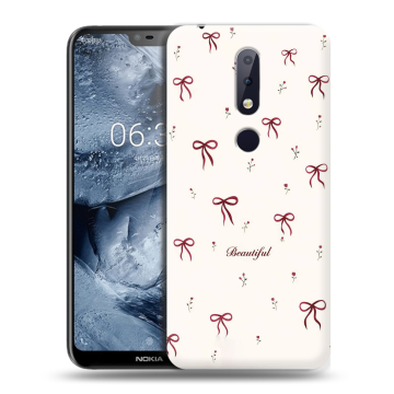 Силиконовый чехол на Nokia 6.1 Plus с принтом для девочек Силиконовый чехол на Nokia 6.1 Plus с принтом для девочек