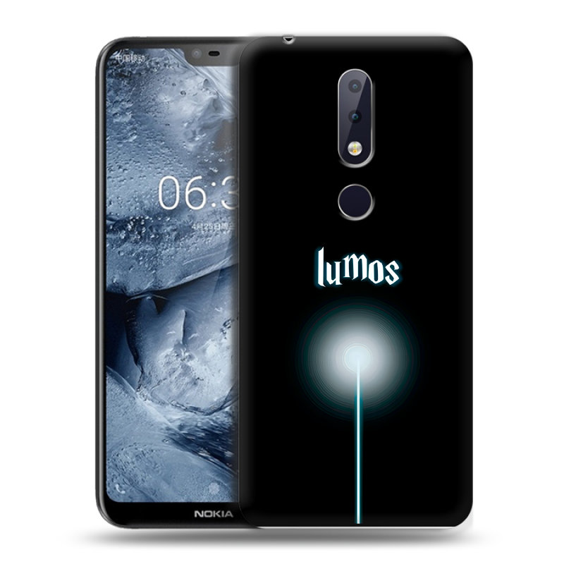 Силиконовый чехол на Nokia 6.1 Plus с принтом Harry Potter Гарри Поттер Силиконовый чехол на Nokia 6.1 Plus с принтом Harry Potter Гарри Поттер