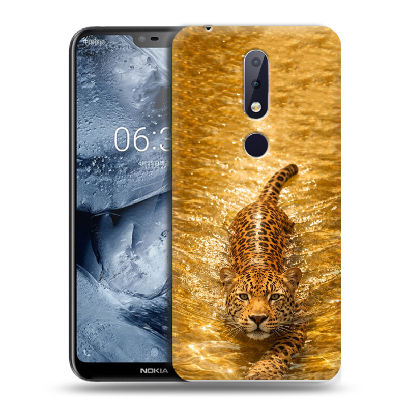 Силиконовый чехол на Nokia 6.1 Plus с принтом женский Силиконовый чехол на Nokia 6.1 Plus с принтом женский