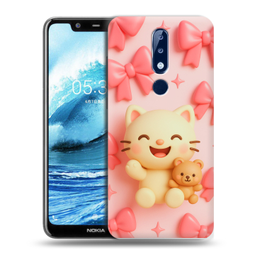 Силиконовый чехол на Nokia 5.1 Plus с принтом для девочек Силиконовый чехол на Nokia 5.1 Plus с принтом для девочек