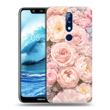 Силиконовый чехол на Nokia 5.1 Plus с принтом женский Силиконовый чехол на Nokia 5.1 Plus с принтом женский