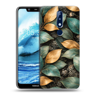 Силиконовый чехол на Nokia 5.1 Plus с принтом женский Силиконовый чехол на Nokia 5.1 Plus с принтом женский