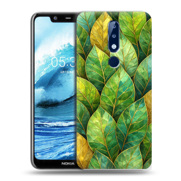 Силиконовый чехол на Nokia 5.1 Plus с принтом женский Силиконовый чехол на Nokia 5.1 Plus с принтом женский