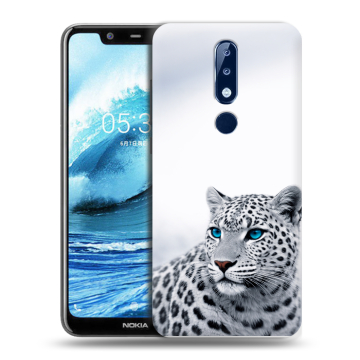 Силиконовый чехол на Nokia 5.1 Plus с принтом женский Силиконовый чехол на Nokia 5.1 Plus с принтом женский