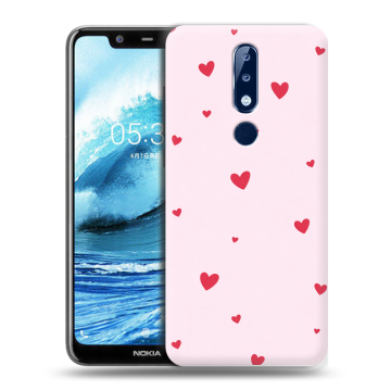 Силиконовый чехол на Nokia 5.1 Plus с принтом для девочек Силиконовый чехол на Nokia 5.1 Plus с принтом для девочек
