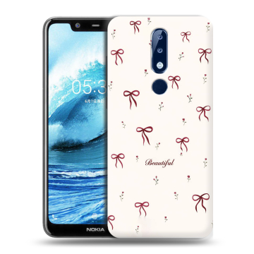 Силиконовый чехол на Nokia 5.1 Plus с принтом для девочек Силиконовый чехол на Nokia 5.1 Plus с принтом для девочек