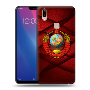 Силиконовый чехол на Vivo Y85 с принтом Герб СССР Силиконовый чехол на Vivo Y85 с принтом Герб СССР