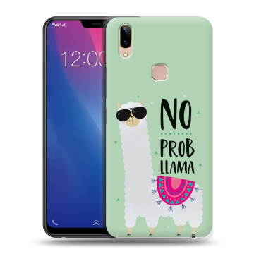 Силиконовый чехол на Vivo Y85 с принтом Лама Силиконовый чехол на Vivo Y85 с принтом Лама