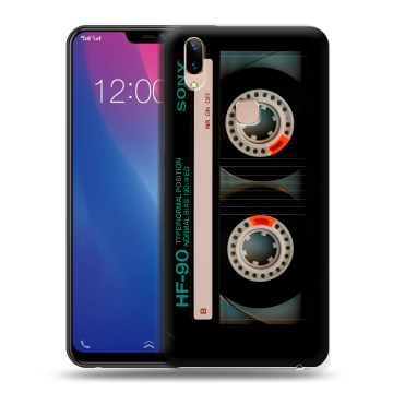Силиконовый чехол на Vivo Y85 с принтом Кассета Силиконовый чехол на Vivo Y85 с принтом Кассета