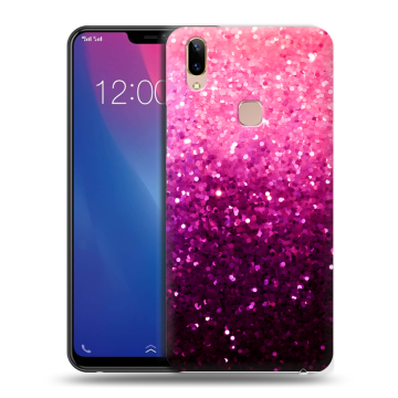 Силиконовый чехол на Vivo Y85 с принтом Блестки