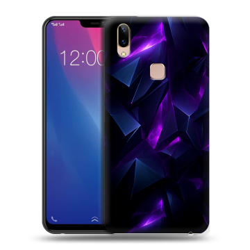 Силиконовый чехол на Vivo Y85 с принтом Абстракиция Силиконовый чехол на Vivo Y85 с принтом Абстракиция