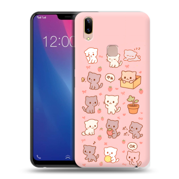 Силиконовый чехол на Vivo Y85 с принтом Hello Kitty Хелоу Кити
