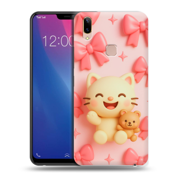 Силиконовый чехол на Vivo Y85 с принтом для девочек