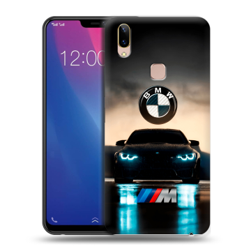 Силиконовый чехол на Vivo Y85 с принтом БМВ BMW
