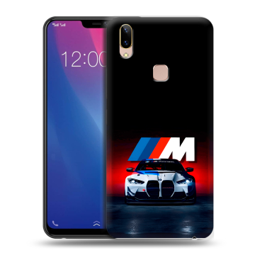 Силиконовый чехол на Vivo Y85 с принтом БМВ BMW
