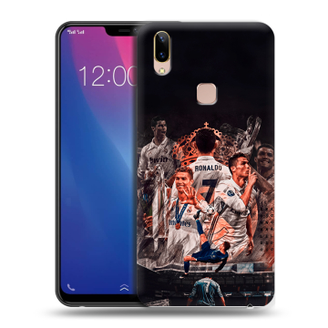 Силиконовый чехол на Vivo Y85 с принтом Реал Роналдо Real Ronaldo Силиконовый чехол на Vivo Y85 с принтом Реал Роналдо Real Ronaldo