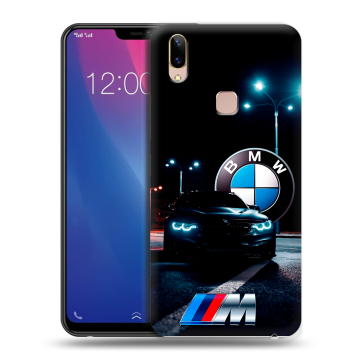 Силиконовый чехол на Vivo Y85 с принтом БМВ BMW