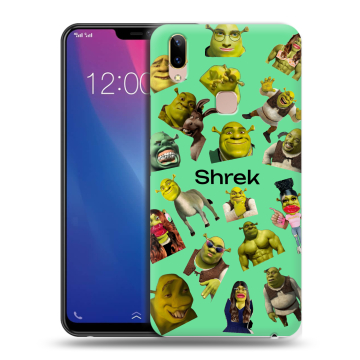 Силиконовый чехол на Vivo Y85 с принтом Шрек Shrek Силиконовый чехол на Vivo Y85 с принтом Шрек Shrek
