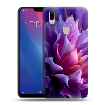 Силиконовый чехол на Vivo Y85 с принтом женский цветы Силиконовый чехол на Vivo Y85 с принтом женский цветы
