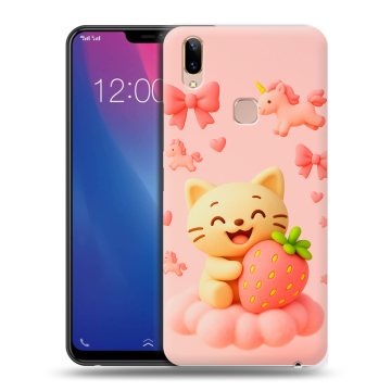 Силиконовый чехол на Vivo Y85 с принтом для девочек