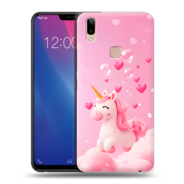 Силиконовый чехол на Vivo Y85 с принтом Единорог Силиконовый чехол на Vivo Y85 с принтом Единорог