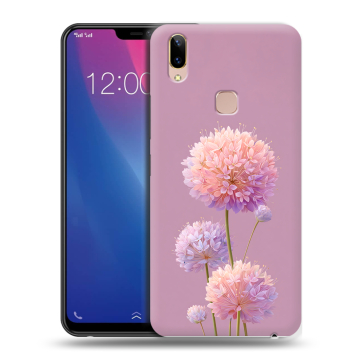 Силиконовый чехол на Vivo Y85 с принтом Цветы Силиконовый чехол на Vivo Y85 с принтом Цветы